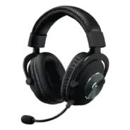 Ett par Logitech G Pro X hörlurar